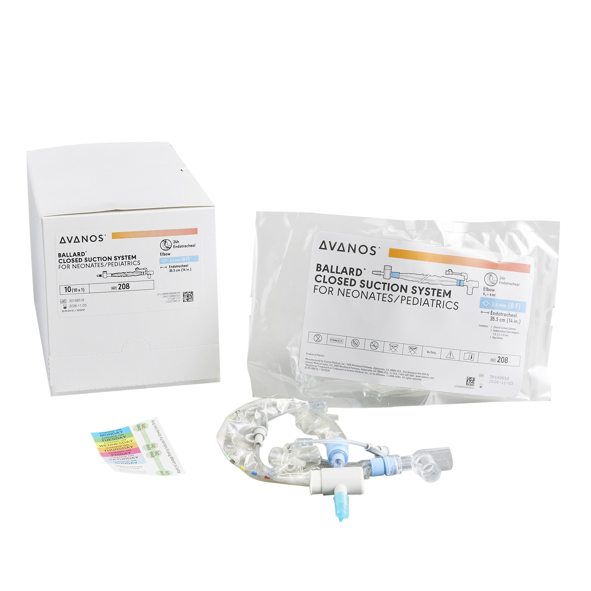 Ballard Trach Care Neonatal Tracheostomy Elbow, 14 Inch MK 293877