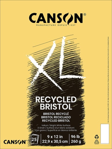 Canson XL Bristol Pad (9" x 12")