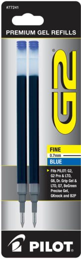 G2 Ink Refills - Fine Point - Blue (2 pack)