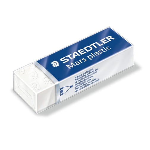 Mars Plastic Premium Quality Eraser, Large