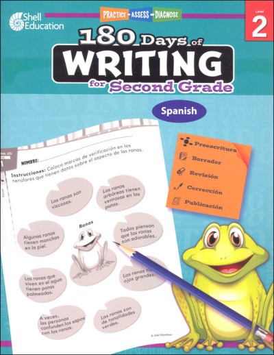 180 Days of Writing for Second Grade (Spanish)