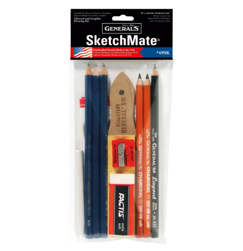 SketchMate Graphite & Charcoal Drawing Kit