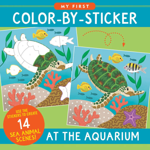 My First Color-By-Sticker - At the Aquarium