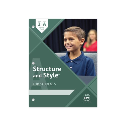 IEW Structure and Style for Students: Year 2 Level A Student Packet only