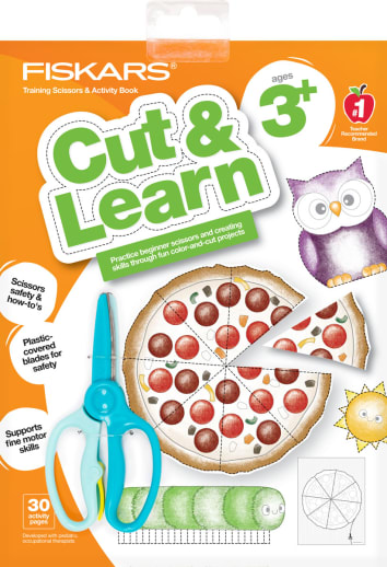 Fiskars Cut & Learn 3+ with Training Scissors