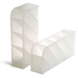 Desk Organizer, Pen Holder with 8 compartments (2 pack)