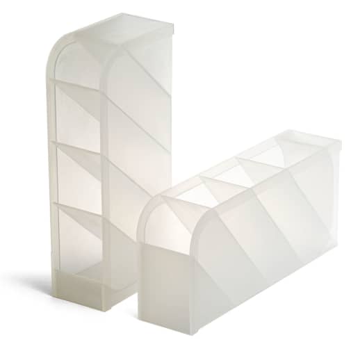 Desk Organizer, Pen Holder with 8 compartments (2 pack)
