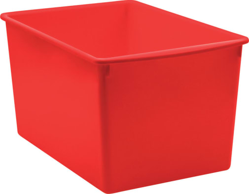 Plastic Multi-Purpose Bins - Red