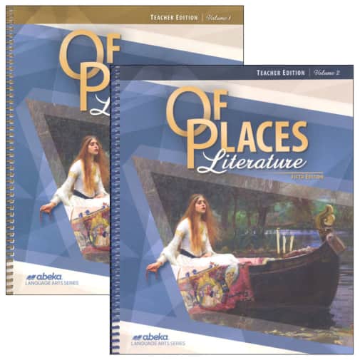 Abeka Of Places Teacher Edition Volumes 1 and 3