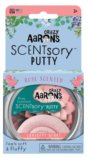 Grateful Heart Putty 2.75" Tin (Aromatherapy Scentsory Putty)