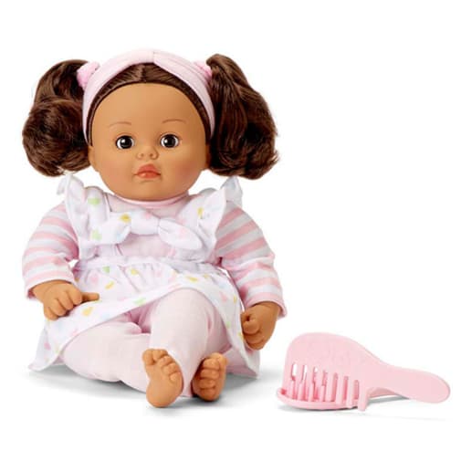 Madame Alexander My Little Girl - Polka Dot Pinafore - Medium Skin Tone