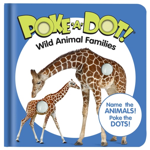 Melissa & Doug Poke-A-Dot! Wild Animals Families