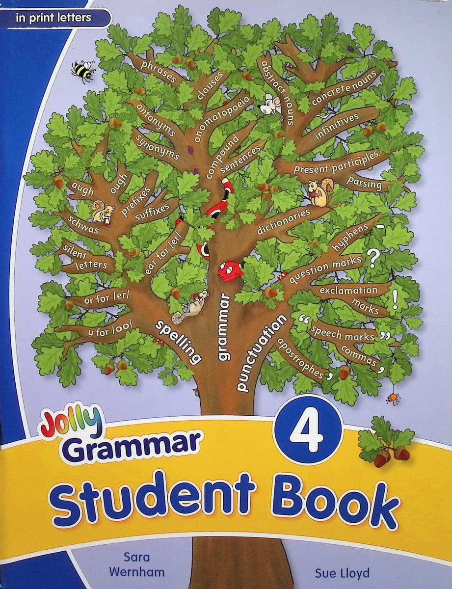 Jolly Phonics Grammar 4 Student Book (Print Letters)