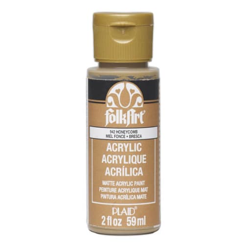 Folkart Color Acrylic Paint Honeycomb - 2 oz