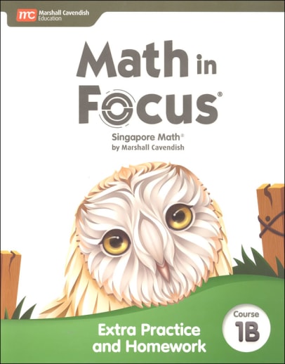 Math in Focus 2020 Extra Practice and Homework Course 1B