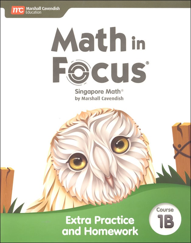 Math in Focus 2020 Extra Practice and Homework Course 1B