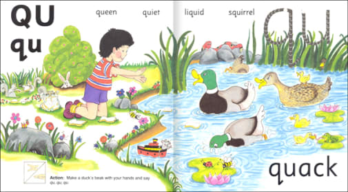 Finger Phonics 7冊セット Finger Phonics Book 7 (in print letters) – Jolly Learning USA