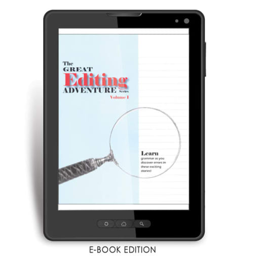 Great Editing Adventure Volume 1 Teacher e-book