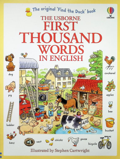 First Thousand Words in English
