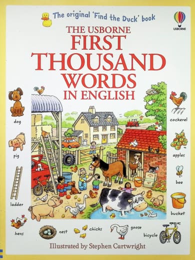 First Thousand Words in English
