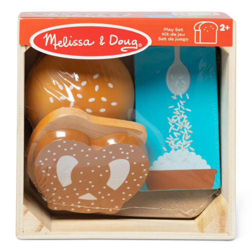 Melissa & Doug Wooden Food Groups Play Set - Grains