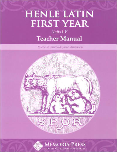Henle Latin I Teacher Manual for Units I-V