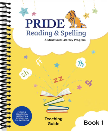 PRIDE Reading & Spelling Program Yellow Book 1 Teaching Guide (3rd Edition)