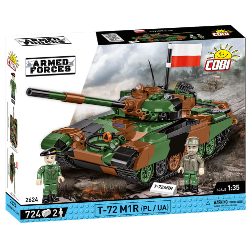 COBI T-72 M1R Tank (PL/UA) - 724 pieces (Armed Forces)