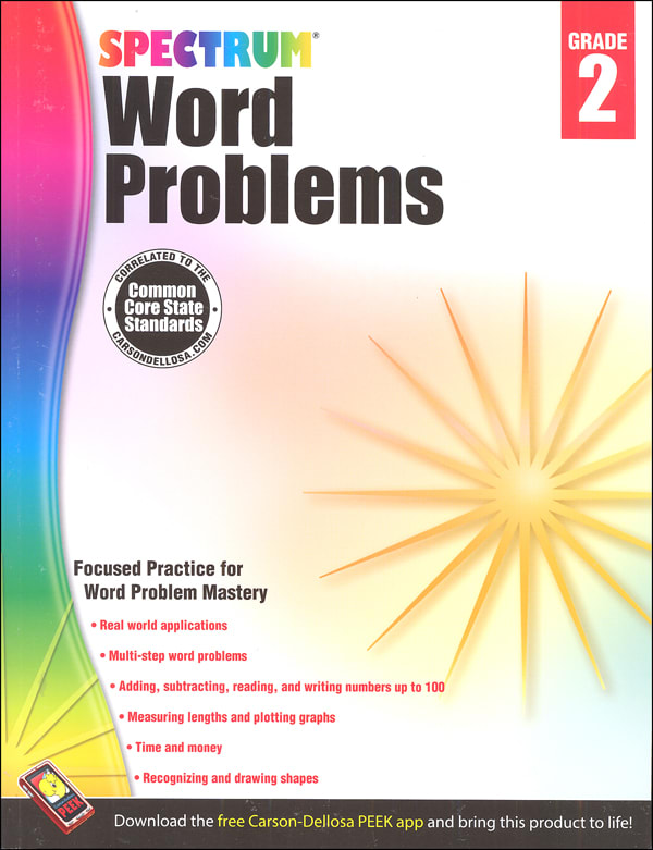 Spectrum Word Problems Grade 2