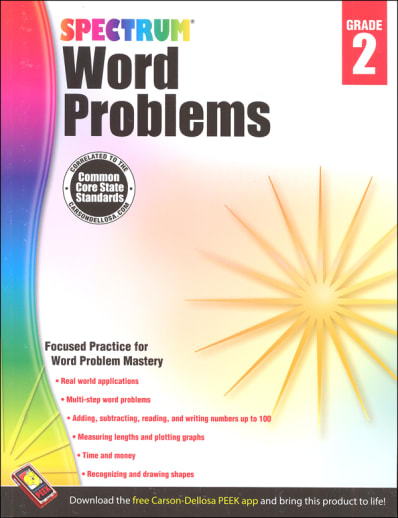 Spectrum Word Problems Grade 2