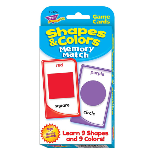 Colors & Shapes Memory Match