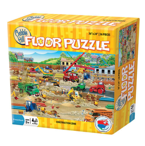 Construction Zone Puzzle (36 piece)