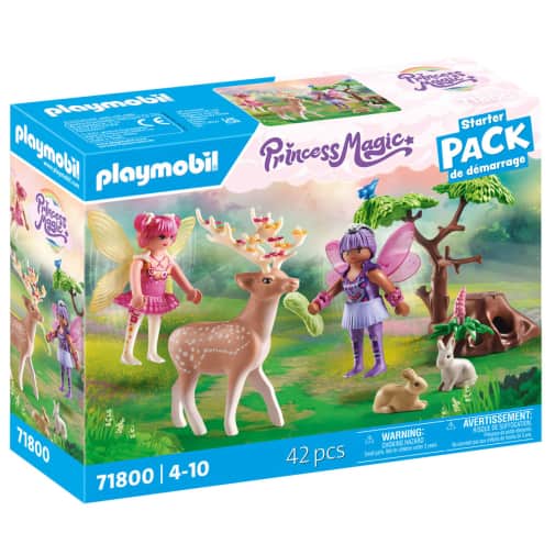 Playmobil Princess Magic Starter Pack Fairies with Forest Animals