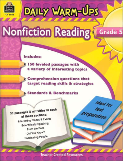 Daily Warm-Ups: Nonfiction Reading Grade 5
