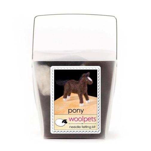 Needle Felting Kit: Pony