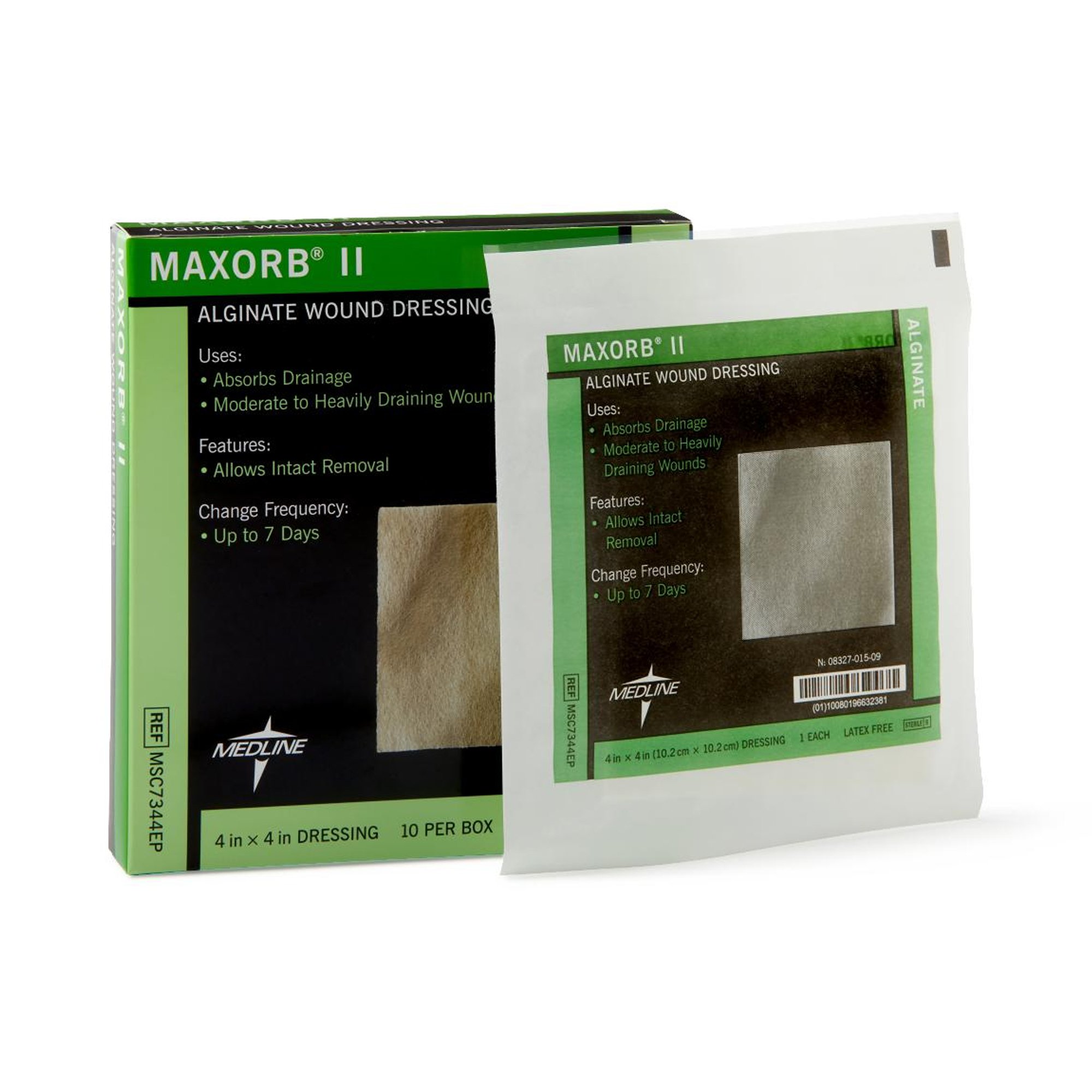 Maxorb II Alginate Dressing, 4 x 4 inch MK 874897