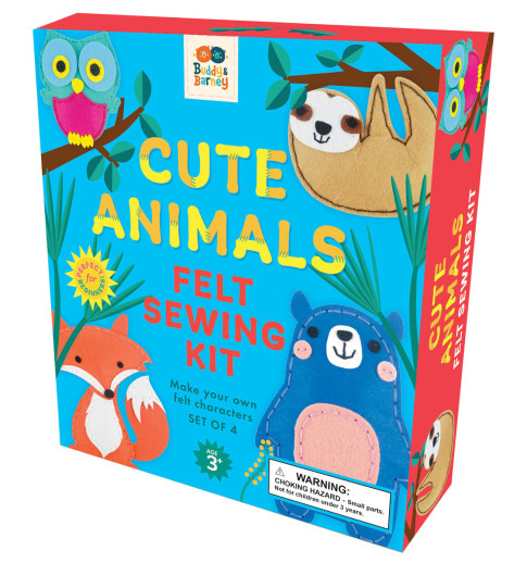 Cute Animals Felt Sewing Kit