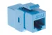Cat6 RJ45 Inline Coupler Type Keystone Jack, Blue