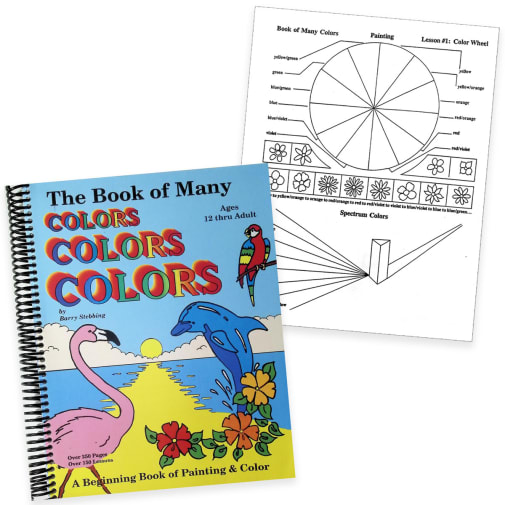 Book of Many Colors & paint packs