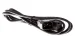 AC Power Cord, C14 to C13, 18 AWG, 6ft, Black