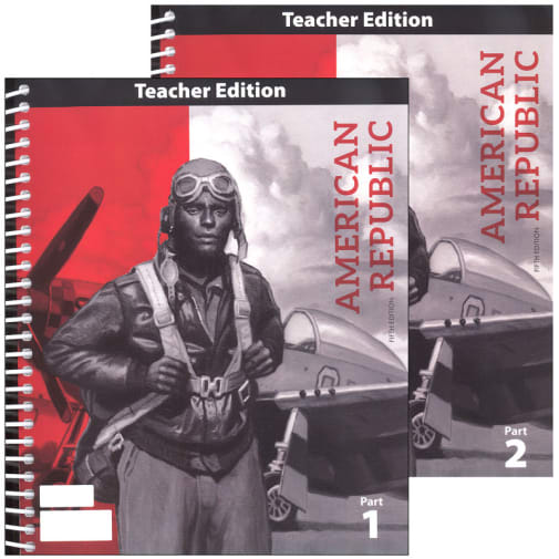 BJU Press American Republic Teacher Edition 5th Edition