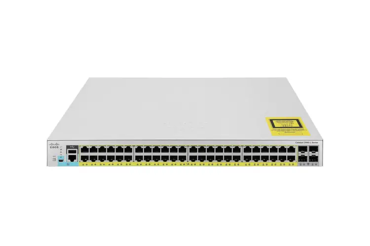 WS-C2960L-48PS-LL | 48 Port PoE+ Cisco Switch | CablesandKits WS-C2960L-48PS-LL | 48 Port PoE+ Cisco Switch | CablesandKits