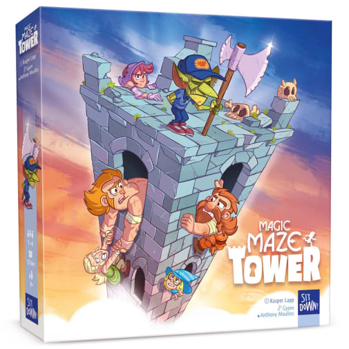Magic Maze Tower Game