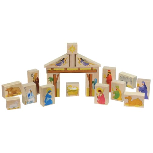 Printed Block Sets - Nativity
