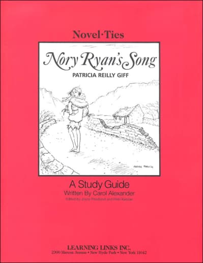 Nory Ryan's Song Novel-Ties Study Guide