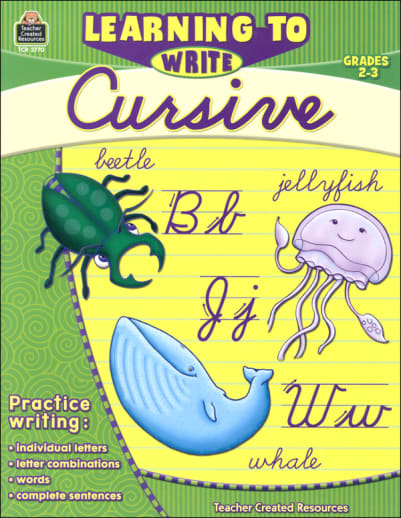 Learning to Write Cursive