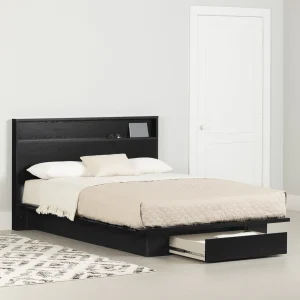 Platform Bed and Headboard Set