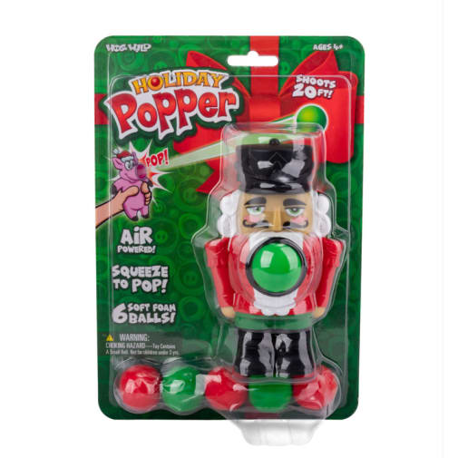 Holiday Nutcracker Popper