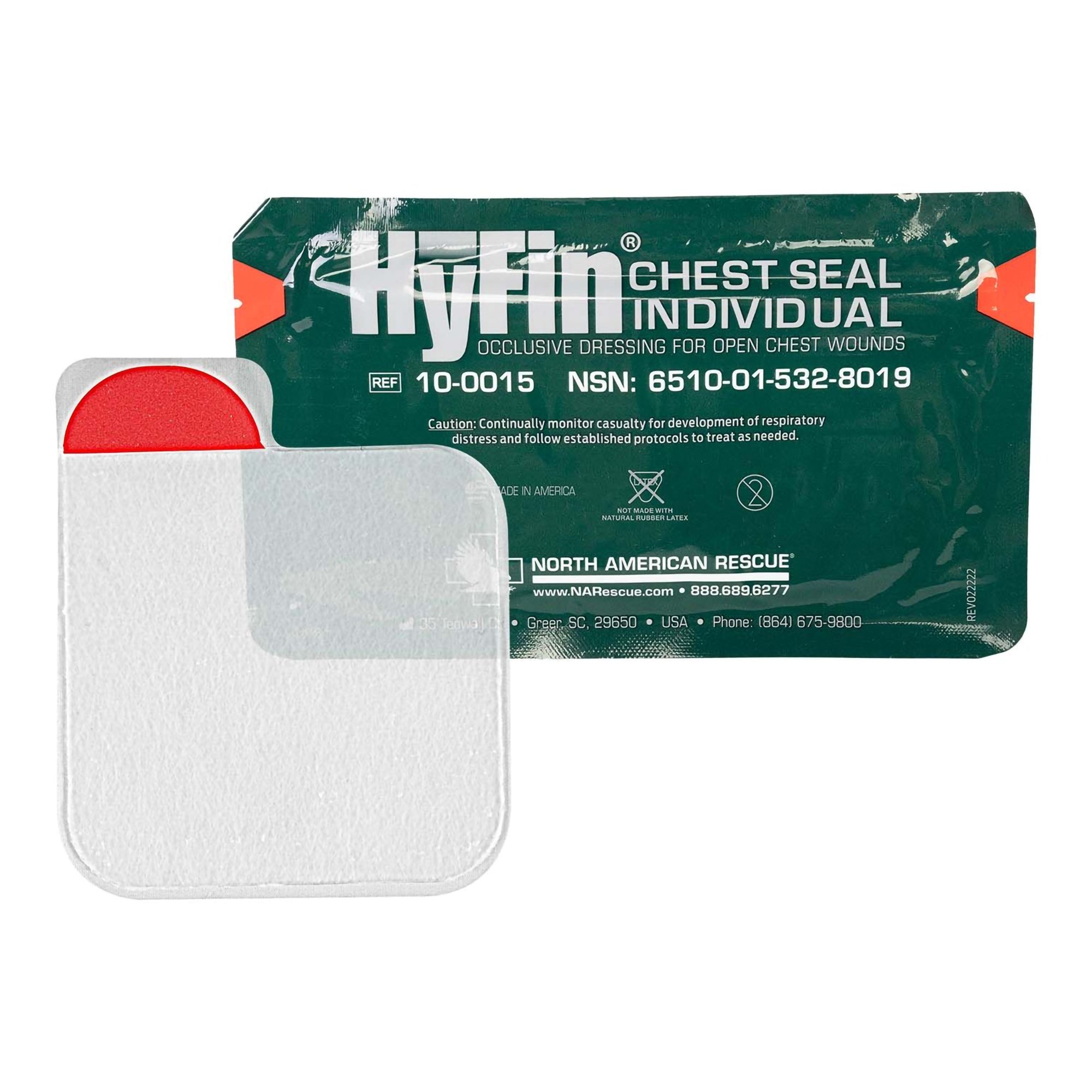 HyFin Chest Seal, 6 x 6 Inch MK 812818