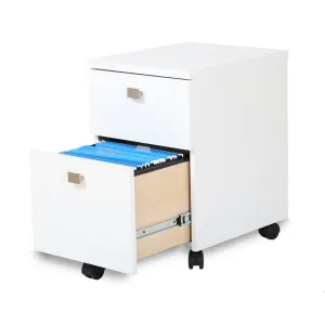 2-Drawer Mobile File Cabinet